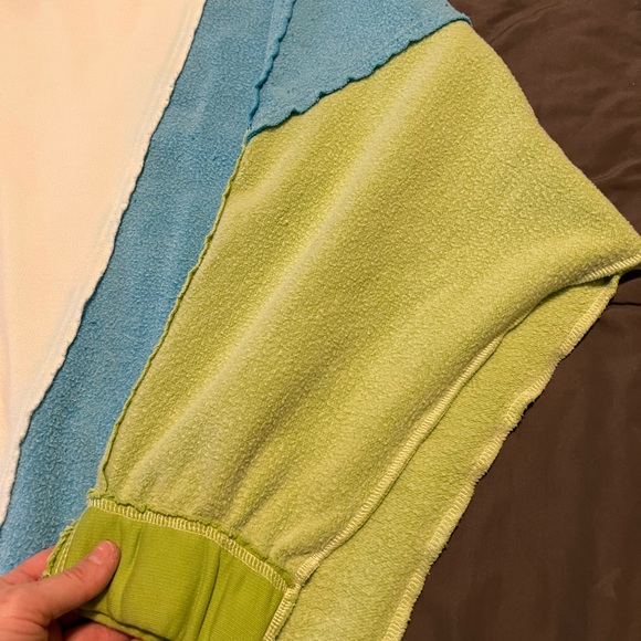 Free People V-Neck Sidewalk Sweater - Kiwi Combo - Picture 12 of 14